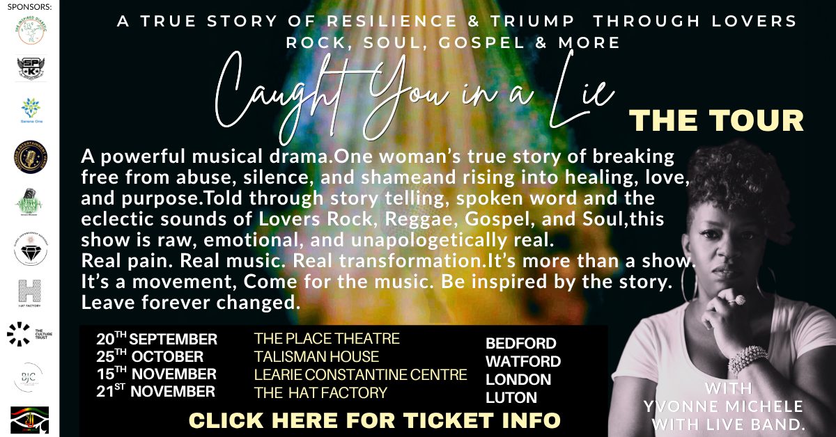 Rising Stars - an image showing Yvonne Michele singing and the dates of the next Open Mic Night - 13th February 