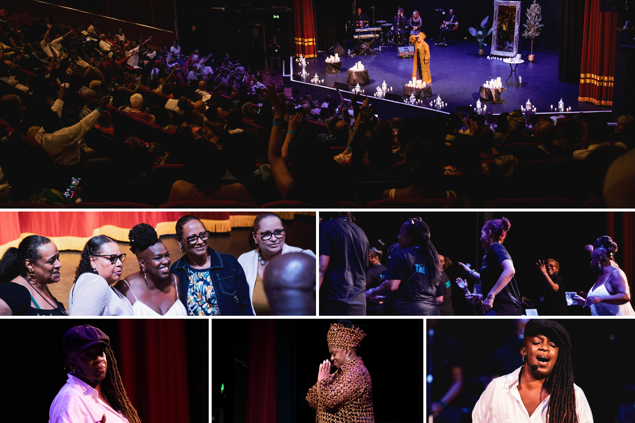 This image shows various pictures from Caught You in a Lie May 2026 at the Shaw Theatre
